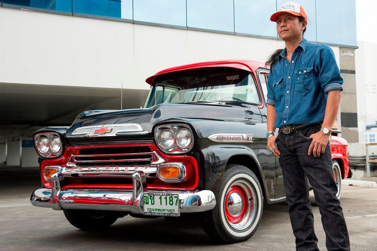 รถกระบะคลาสสิคของเชฟโรเลตเป็นที่ต้องการของ นักสะสมในการประมูล