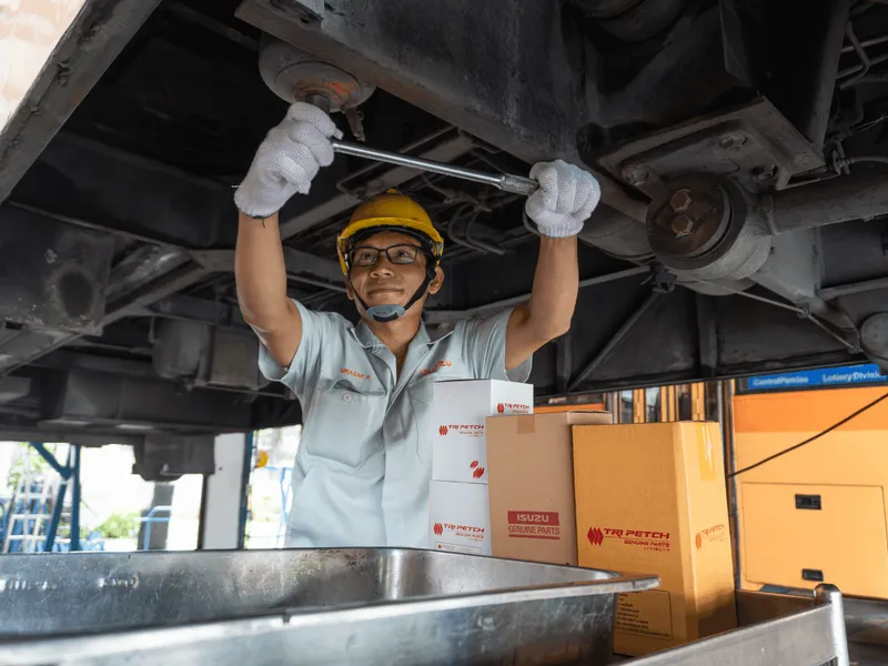 บริการซ่อมบำรุงรถโดยสารยี่ห้ออีซูซุ